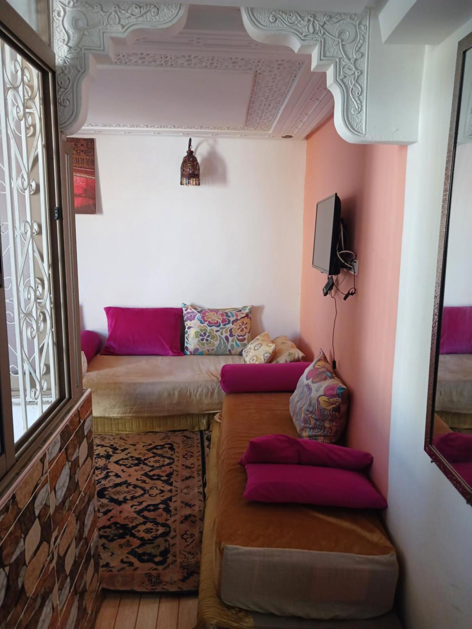 Studio Amine Avec Une Terasse Privee Rabat Oda fotoğraf